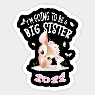 Promoted to Big Sister 2022 Sticker